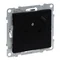 SUNO - Prise plate 2P+Z - 16 A - avec USB Type-C - 1,5 A - bornes automatiques - avec obturateur, Noir