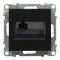 SUNO - RJ45/Cat 6 UTP Socket, Black
