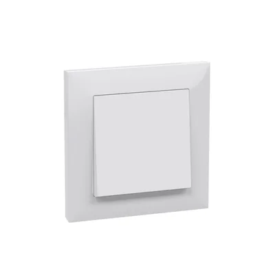 SUNO - Single-pole switch - 10 AX - 250 V~ - automatic terminals, White