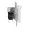 SUNO - Socket 2P+Z IP44 - 16 A - 250 V~ - automatic terminals - with shutter, White