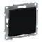 SUNO - Staircase switch - 10 AX - 250 V~ - automatic terminals, Black