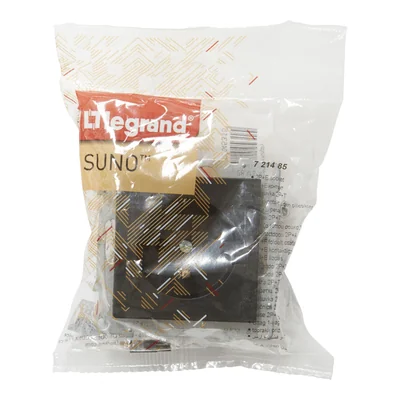 SUNO – Steckdose 2P+Z – 16 A – 250 V~ – Schraubklemmen, Schwarz