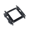 Support - 2-module black handle