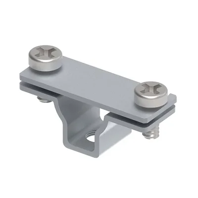 Support à visser pour ruban jusqu'à 30 mm