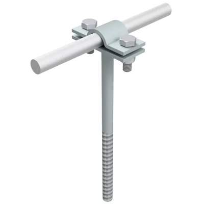 Support de câble à visser ; h=18cm /OC/