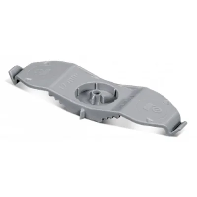 Support de câble plat double encastrable de 17 mm, renforcé de PA [OP 90]