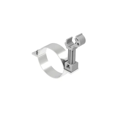 Support de descente de gouttière en plastique [NI V2A], diamètre 100 mm