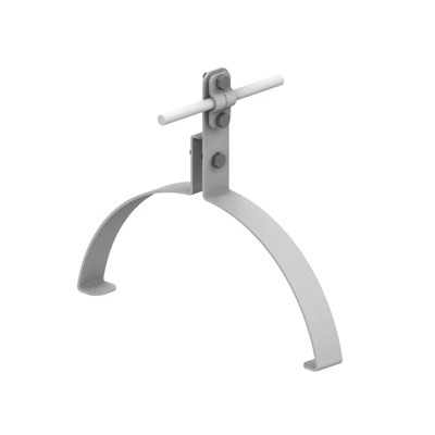 Support de faîtage 210 mm avec une vis H=13cm, galvanisé à chaud