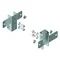 Support d'insert à 2 positions UW-BCU 23 pour boîtiers HXS d'une profondeur de 300 mm (1 jeu = 2 pièces)