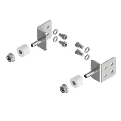 Support latéral UR-B pour le montage de plaques PM-G avec réglage en profondeur (1 jeu = 2 pièces)