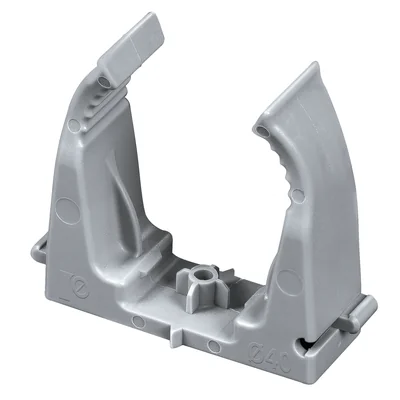 Support ouvert en forme de U pour tubes de 20 mm de diamètre en PA6 pour l'outil de pose SC40 SC40II [OP 100]