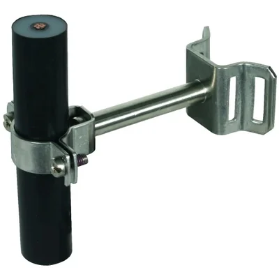 Support P85 pour câble HVI de 27 mm de diamètre, pour zones Ex, hauteur 85 mm, pour montage sur tube de 50 à 300 mm de diamètre, acier inoxydable LH ZS 27 EX P85 SBB V2A