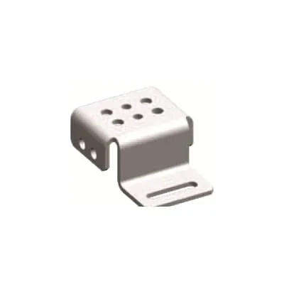 Support RZ40P2 pour montage avant 50x25mm (1 paquet = 2 pièces)