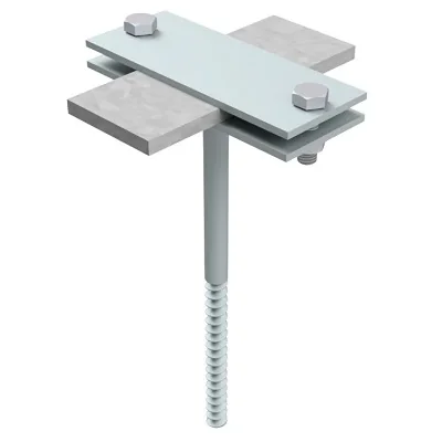 Support universel à visser pour ruban adhésif ; h=8cm, B jusqu'à 50mm /OC/