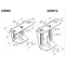 Supporto da soffitto USW9