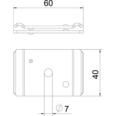 Supporto GMA M6 per vassoi in rete, GMA M6 FS