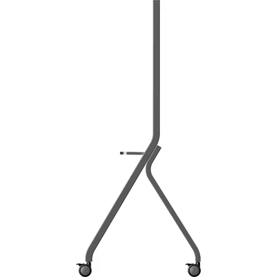 Supporto mobile iiyama MD-CART02-S1 con ripiano per accessori per display interattivi di grande formato fino a 86"