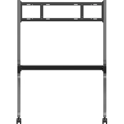 Supporto mobile iiyama MD-CART02-S1 con ripiano per accessori per display interattivi di grande formato fino a 86"