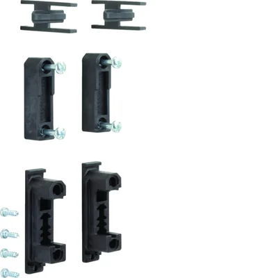 Supporto per binario universale N da 60 mm, monopolo, 2 pezzi.