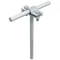 Supporto per filo avvitabile; h=18cm /OC/