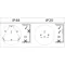 SURFACE CIRCULAR 400 SENSOR lampada da soffitto LED 24W 1920lm 4000K IP44 con sensore di movimento
