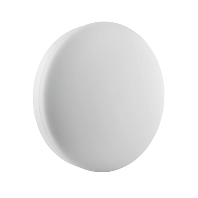 SURFACE COMPACT Aplique LED de pared y techo 230V 24W 1800lm IP65 n/t WW 300mm IK10 blanco