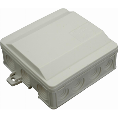 Surface-mounted box hermetic click enclosure IP54 90x90x40mm