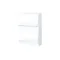 Surface-mounted distribution board RN-24/B Fala (N+PE) white