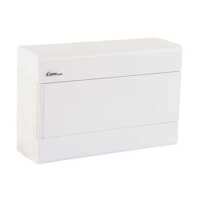 Surface-mounted distribution box SRn-12/B (N+PE)