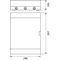 Surface-mounted distribution box SRn-24/B (N+PE)
