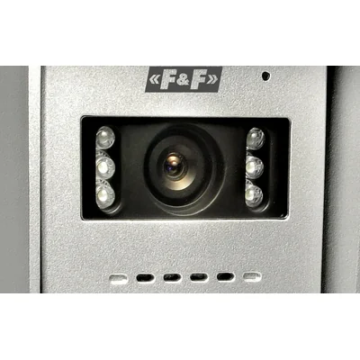 Surface-mounted door station with encryptor