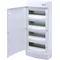 Surface-mounted housing 48 mod. white door ECT48PO-s
