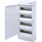 Surface-mounted housing 48 mod. white door ECT48PO-s