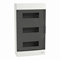 Surface-mounted housing Easy9 EU IP40 EZ9EU-3-12-NT-T transparent door 3 rows 12 modules/row