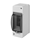 Surface-mounted housing EP-nt 1/2 with glass IP 30 white