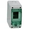 Surface-mounted housing IP65 mKDR-1-3-NT-T transparent door 1 row 3 modules/row
