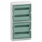 Surface-mounted housing, Mureva (formerly Kaedra), IP65 MRV-4-18-NT-T transparent door 4 rows 18 modules/row