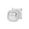 Surface-mounted junction box DK 0202 GZ 93x93x62mm with terminal strip IP66 gray