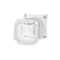 Surface-mounted junction box DK 0400 GZ 104x104x70mm IP66 gray