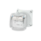 Surface-mounted junction box DK 0404 GZ 104x104x70mm with 4mm terminal strip IP66 gray