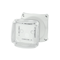 Surface-mounted junction box DK 0600 GZ 130x130x77mm IP66 gray