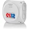 Surface-mounted junction box DK 0600 GZ 130x130x77mm IP66 gray with el12 logo
