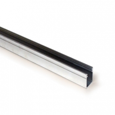 Surface-mounted LED profile C, 202cm, aluminum