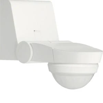 Surface-mounted motion sensor, 360 degrees, white, IP55