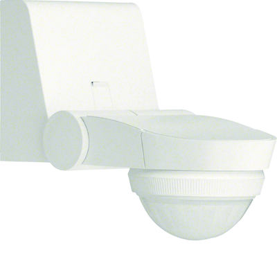 Surface-mounted motion sensor, 360 degrees, white, IP55
