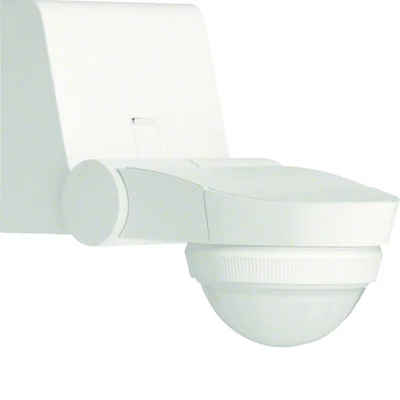 Surface-mounted motion sensor, 360 degrees, white, IP55