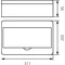 Surface-mounted switchgear RN-12 Fala (N+PE)