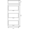 Surface-mounted switchgear RN-36 Fala (N+PE)