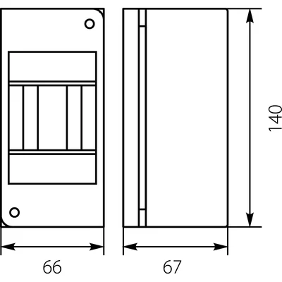Surface-mounted switchgear - RNO 3