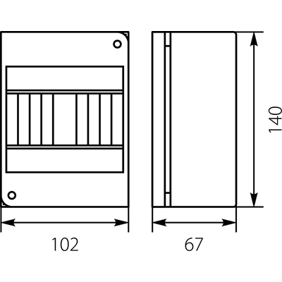 Surface-mounted switchgear - RNO 5
